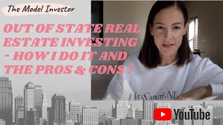 OUT OF STATE REAL ESTATE INVESTING! Don't let where you live hold you back from getting started!