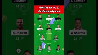 PBKS vs RR Dream11 Team Prediction Today 2024