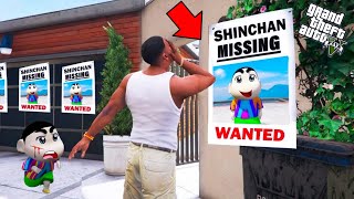 FRANKLIN TRY TO FIND LOST SHINCHAN IN GTA 5 SHINCHAN MISSING IN GTA 5 FRANKLIN SHINCHAN NEW EPISODE