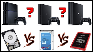 ВЫБОР И ЗАМЕНА ЖЕСТКОГО ДИСКА PS4 | HDD 5400 vs 7200 vs SSHD vs SSD | PS4 | PS4 Slim | PS4 Pro