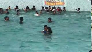 Wave Pool at Nilansh Theme Park.