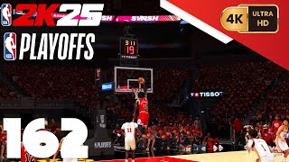 NBA 2K25 =My Career= [PC] (4K) EP162 {Playoffs: East Semis} Game 4 {Bulls @ Hawks}