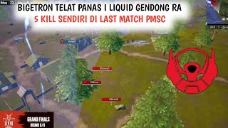 TELAT PANAS 🔥 I BTR HAMPIR WWCD DI LAST MATCH PMSC I LIQUID 5 KILL SENDIRI