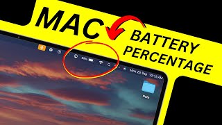 Show Battery Percentage on MacBook Air, Pro, M1, M2 & Other macOS Devices