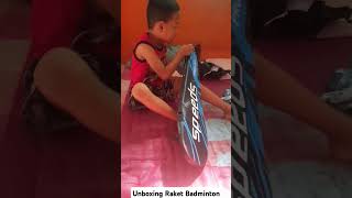 #unboxing #raketbadminton #badminton #nikoardianes #yearofyou #shorts