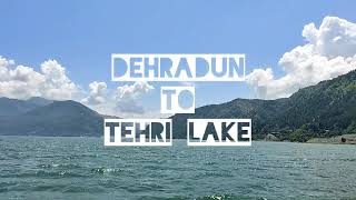 Dehradun to Tehri Lake. || टिहरी झील में बोटिंग 😎👌