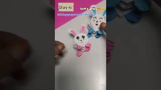 Day-6 of #10dayspapercraftchallenge Diy cute paper toy😍 / Paper toy making #shorts #ytshorts