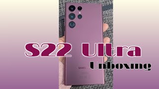 Galaxy S22 Ultra Unboxing #shorts