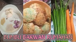 BUMBU BAKWAN RUMAHAN yang enak,,RESEP MBK OCHA¹ || VIDEO 28