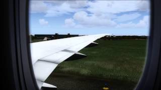 FSX HD PMDG 777 Landing at Guadeloupe