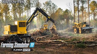 Forestry On Waldstetten We Are Done Logging On This Map | Last Ep BTW | FS22