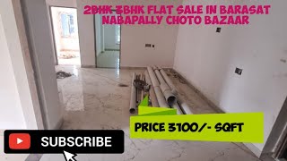 {sold}3bhk flat sale in barasat nabapolly chotabazar for more details call 7003277366 or