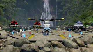 Playing LEGO Jurassic World Live!!