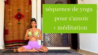 ♥︎ Séquence de Yoga pour s'assoir ♥︎