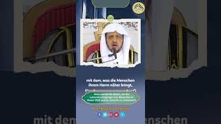 Allah sandte die Boten, um die Lebensbedingungen in dieser Welt und im Jenseits zu verbessern