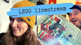 Live LEGO build! Charles Dickens Tribute: A Christmas Carol set 40410!