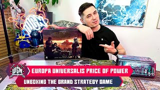 Europa Universalis Price of Power - Unboxing the Grand Strategy Game