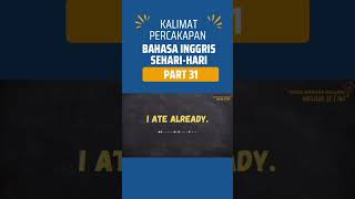 #kalimatbahasainggris #englishspeaking #dailyenglishsentences #ytshorts