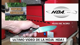 HIJOS DEL ACERO/ CUCHILLO HDA1/ BUSHCRAFT HDA1