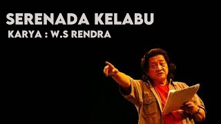 Puisi Serenada Kelabu | Karya : W.S Rendra