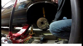 How to Replace Rear Brake Pads and Rotors on a BMW E30