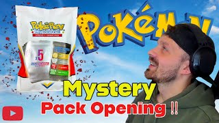 I Opened The New Pokerev Mystery Pack ! Searching For Rare Pokemon Cards !