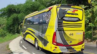 LIBURAN LEBARAN DI PADATI BUS PARIWISATA FULL BASURI