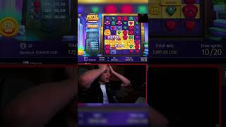 Новый слот подкормил на стриме!! short #bigwin #maxwin #casino #занос #twitch