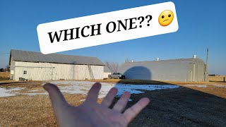 NEW SHOP!! MAYBE Changing My Mind On The New Old SHOP? The Quonset building may make a better shop?'