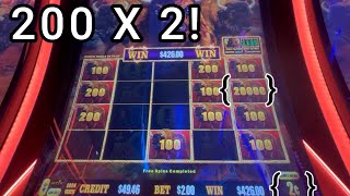 Buffalo Link - Got the Minor and this 2x $200 Buffalo Bill #buffalo #buffalolink #casino