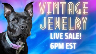 Vintage Jewelry Sale (starting early with BIN's at 5pm) Regular SALE 6PM EST - FREE SHIPPING!