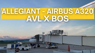 TRIP REPORT | Allegiant Air - Airbus A320 - Asheville (AVL) to Boston Logan (BOS) | Economy