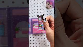 Unbox and play Kuromi quietbook, magnetic sticker #sanriokuromi #cuteitems #kuromi #quietbook