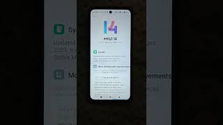 Redmi note 10t 5g MIUI 14 latest Update #miui14 #redminote10t5g #update #xiaomi #youtubeshorts