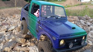 Wpl 2nd Suzuki Jimny build and Trail tested