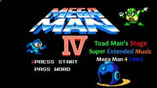 Mega Man 4 (NES) - Toad Man Stage Music (Mega Extended!!)