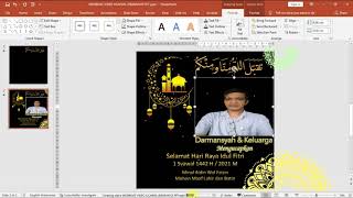 Membuat Video Ucapan Lebaran di PPT (PowerPoint)