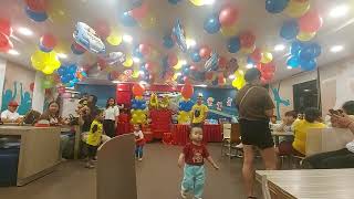 BIRTHDAY PARTY AT JOLLIBEE MANILA