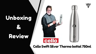 Cello Swift Thermosteel bottel 750 ml #vinodsworld  #cello