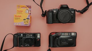 Testing 35mm Cameras (Canon EOS 500, Canon SureShot EX, Minolta AF DL)