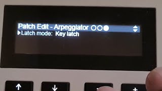 WALDORF KYRA FIRMWARE UPDATE 1.7.8, ARP LATCH MODE, REVIEW.