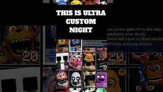 ULTRA CUSTOM NIGHT HAS 500+ ANIMATRONICS?! #securitybreach #freddys #fivenightsatfreddys #scary