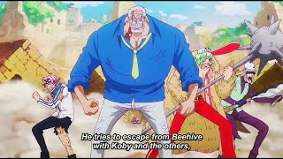 Garp vs aokiji round 2 🔥💀🥶 | one piece episode 1121