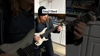 Soulful melody over Cmaj7 Chord | #shorts #guitar #guitarist #guitarsolo #Cmaj7 #chord #maj7