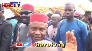 Enugu West receives only PDP senator in Enugu amidst joy...@herotvng