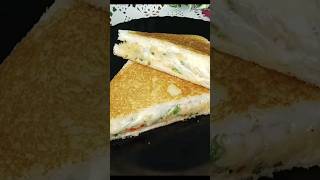 Easy Bread Sandwich Recipe 🔥😋😍 #shorts #sandwich #recipe #ytshorts