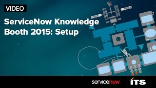 ServiceNow Knowledge '15 Setup Time Lapse #know