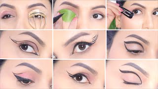 How to apply EYELINER | 10 easy EYELINER for beginners