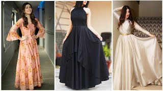 Trending Long Gown Dress Design | New Long Designer Gown Collection