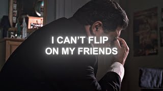 "I can't flip on my friends". | The Sopranos